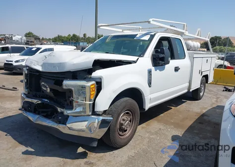 2017 Ford F-250 Xl z USA, uszkodzony, nr VIN 1FD7X2A66HEC11612